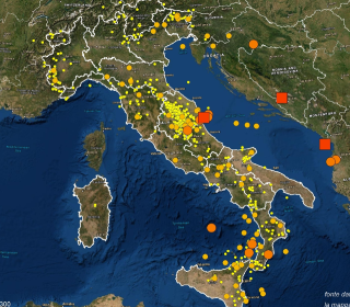 Mappe della sismicità