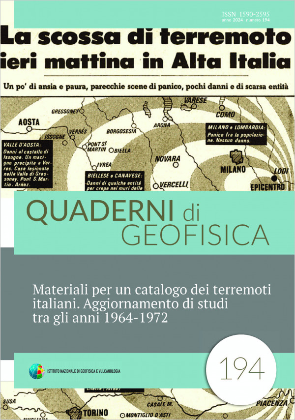 Immagine di copertina del volume 194
